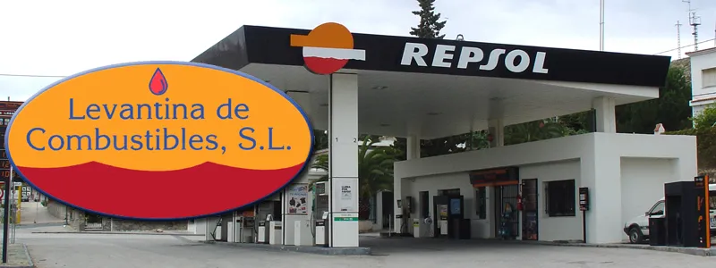 Estación de servicio repsol en Novelda (Alicante)