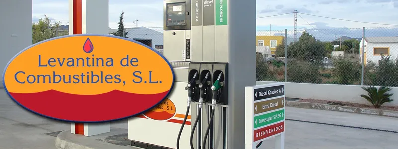 Estación de servicio con carburantes repsol en Aspe
