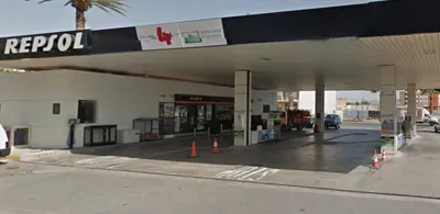 Gasolinera repsol en aspe